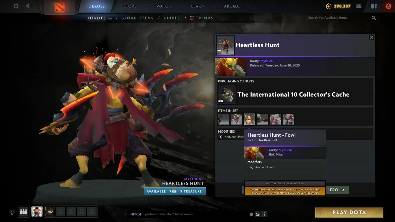 Heartless Hunt Bounty Hunter. Bounty Hunter Collector cache. Heartless Hunt Dota 2. Heartless Hunt из ti 2020 Collector's cache.