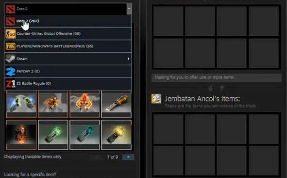 ТРЕЙД В доте. Dota item trade.