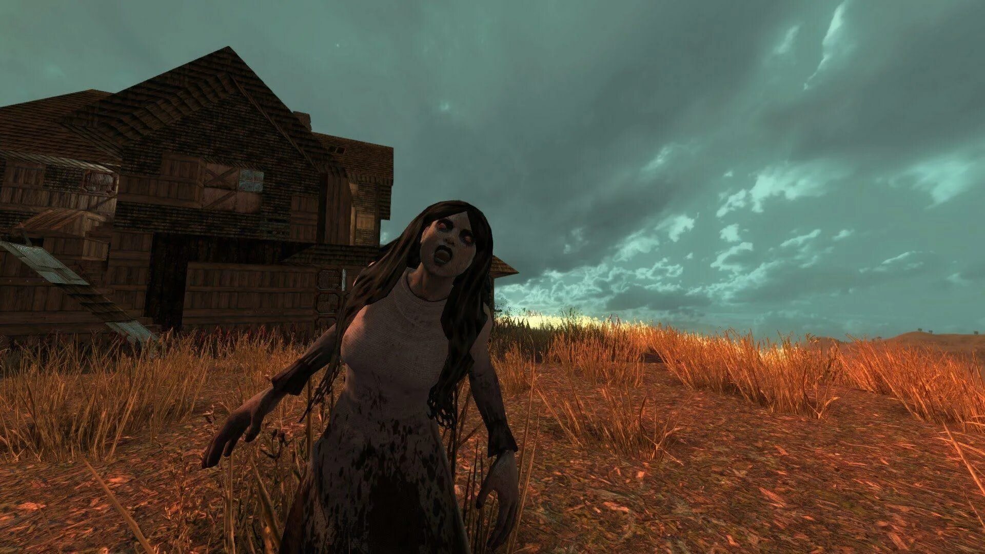 7 day us. 7 дней до смерти игра. зомби крикунья 7 days to die.