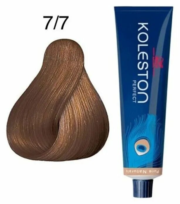 Wella краска для волос koleston perfect. Велла колестон 7/7. Wella Koleston perfect 7/71. Wella Koleston 7/0. Краска велла колестон 7/7.