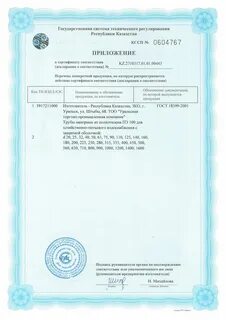 Трубы пэ100 sdr17 сертификат