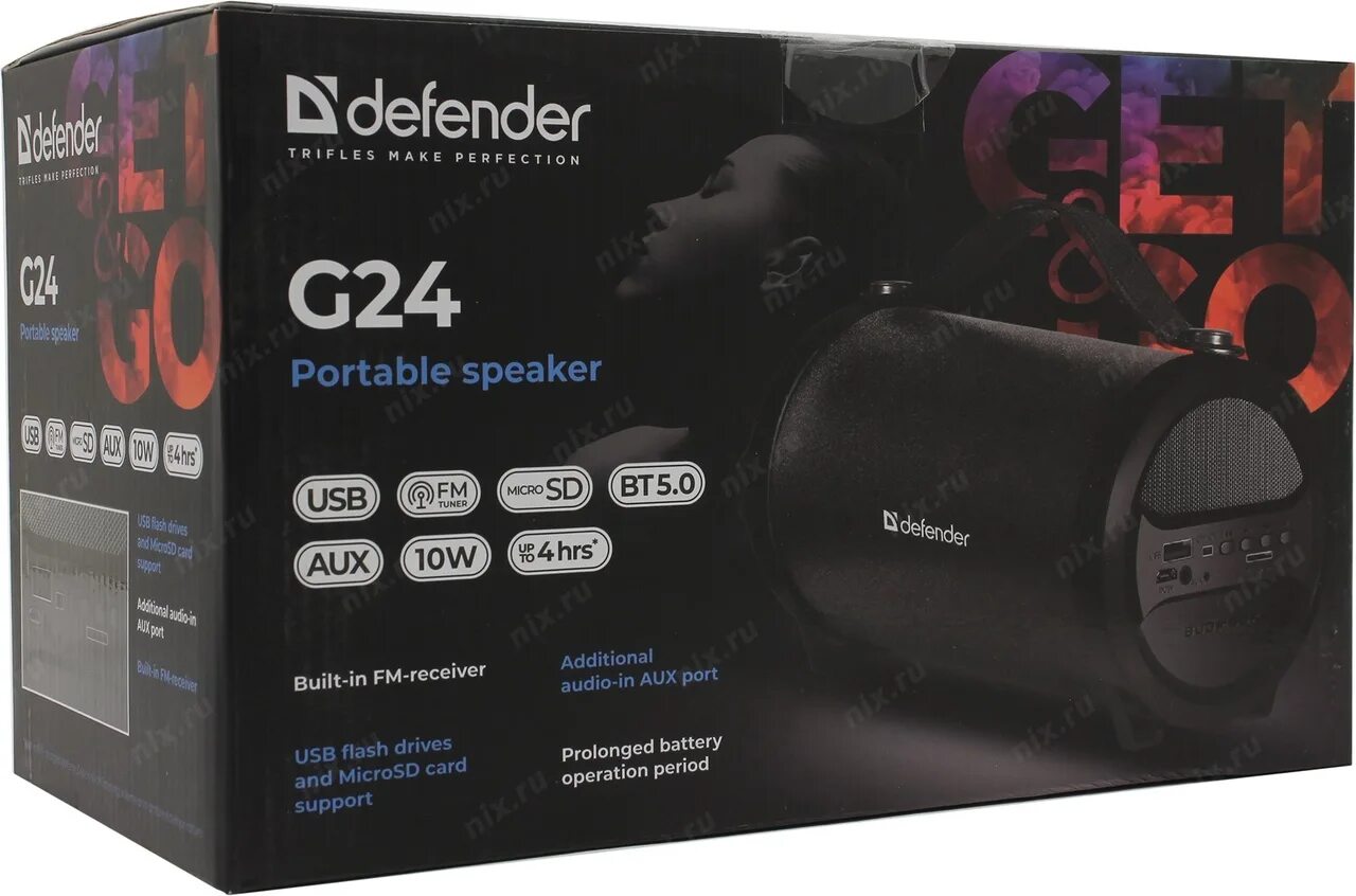 Defender как пользоваться. Портативная колонка Defender g24. Колонка портативная Defender g24, чёрный. Defender g24 10 Вт. Акустическая система Defender g 24.