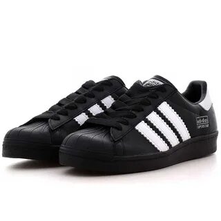 Adidas superstar black