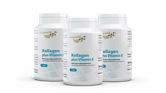 Коллаген противопоказания и побочные. Коллаген 500. Немецкий коллаген vitaworld. Collagen + Vitamin e. Vita World коллаген.