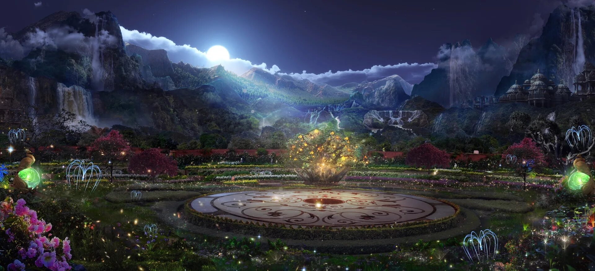 Красивый сад в лесу. Райский сад эдем. Моттистоун английское поместье сад розы. Дикий райский сад. Дикий райский сад.