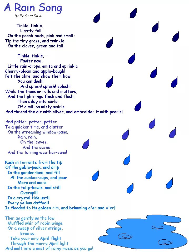 S rain песни. Poems about Rain for Kids. Rain Rain poem. Rain poem for Kids. Poem about Rain for children.