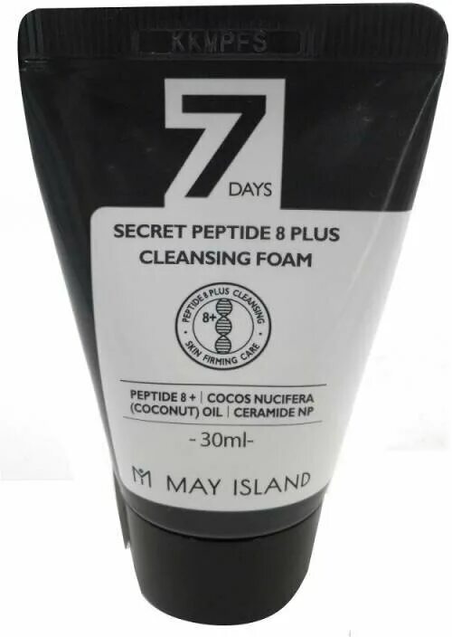 7 days secret. May Island 7 Days Secret Peptide 8 Plus Cleansing Foam 150 мл. Пенка с пептидами May Island 7days Secret Peptide 8 Plus Cleansing Foam 30мл. [May Island] пенка для умывания с пептидами 7 Days Secret Peptide 8 Plus Cleansing Foam, 30 ml. Пенка для умывания с пептидным комплексом May Island 7 Days Secret Peptide 8 Plus 30 мл.