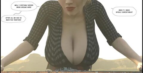 Невидимый предвестник Giantess Развязанная - City Under Her Control