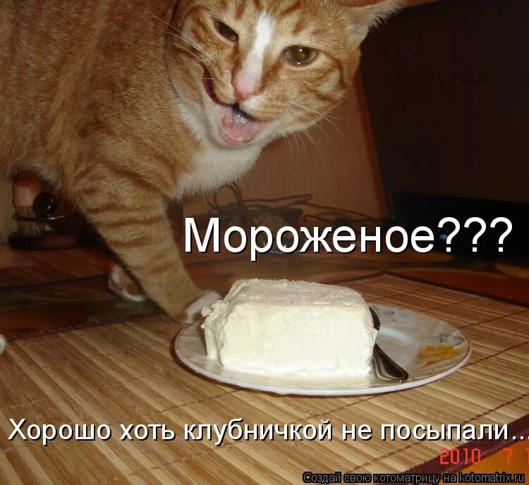 Ничем не посыпали