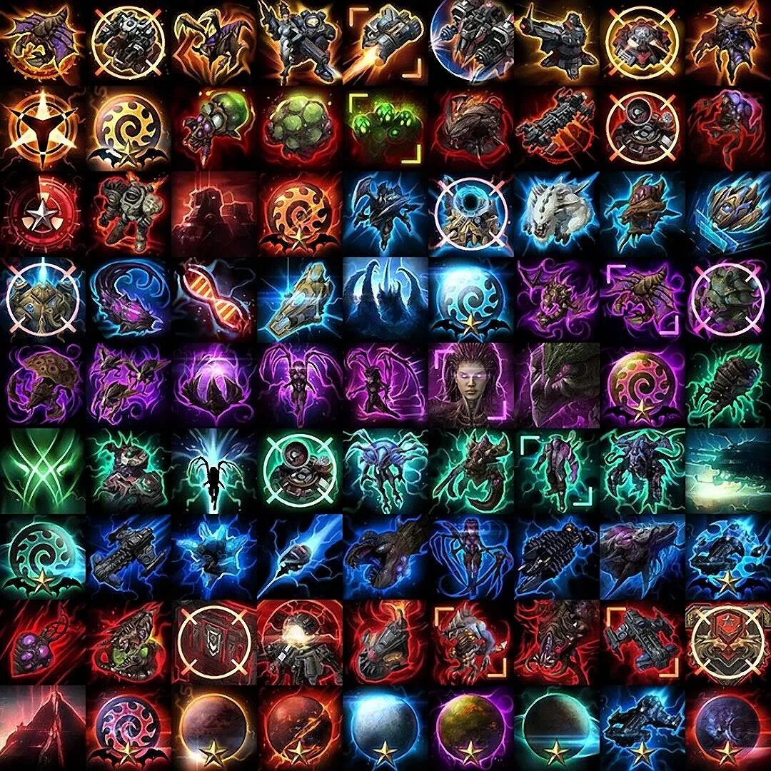 Warcraft icons