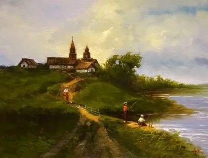 На чем стоит картина