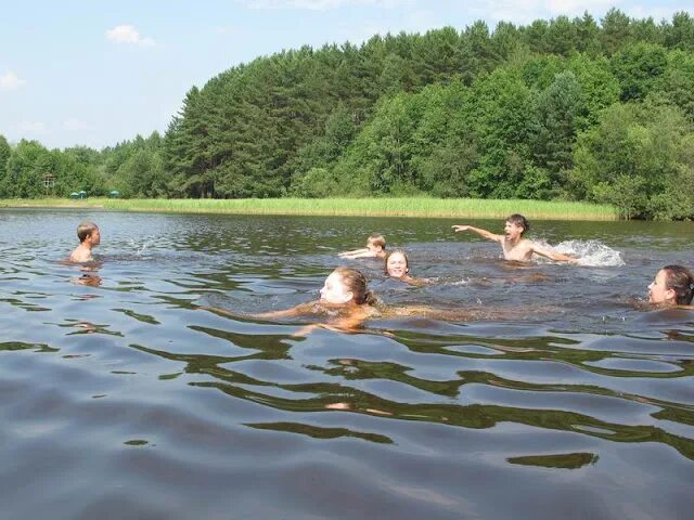 Купаемся в деревне. Купаемся в лягушатнике. Деревенские купаются. Купание в деревенском пруду. Купания на природе