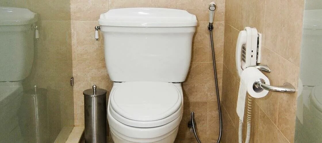 Как установить в туалете гигиенический. Смеситель с гигиеническим душем для установки на унитаз x25-56.