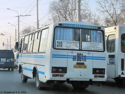 Автобус 55 красный путь