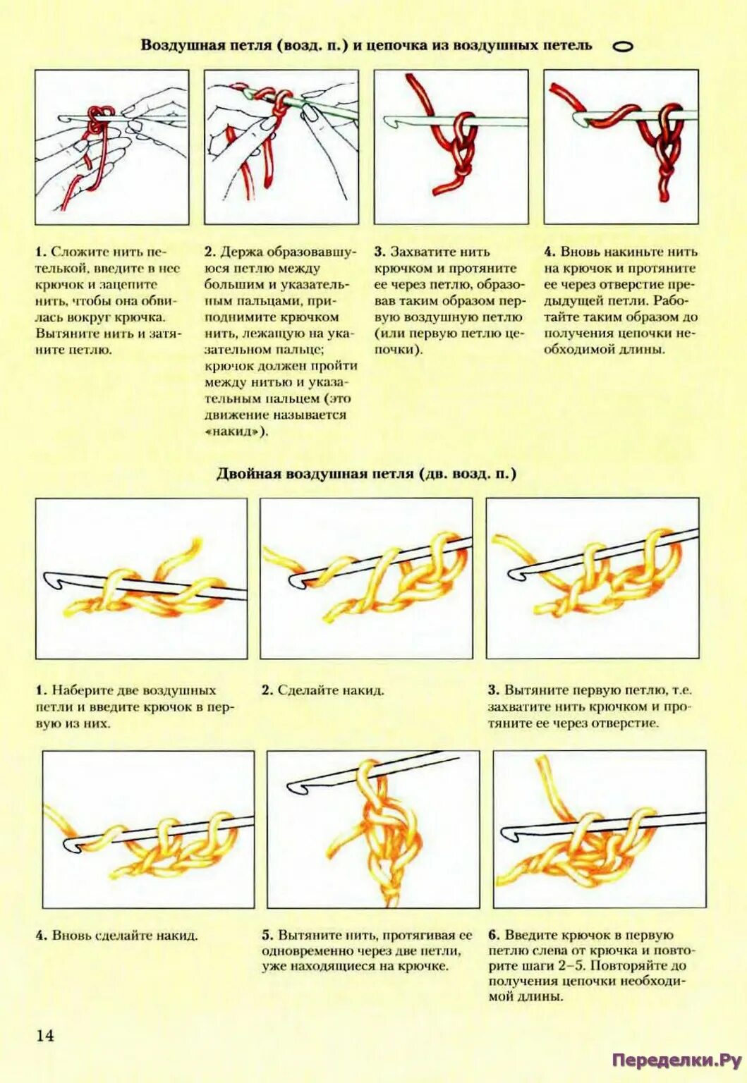 Вязание крючком набор петель для начинающих. Как набирать петли и вязать крючком. Воздушная петля крючком. Набор петель крючком.