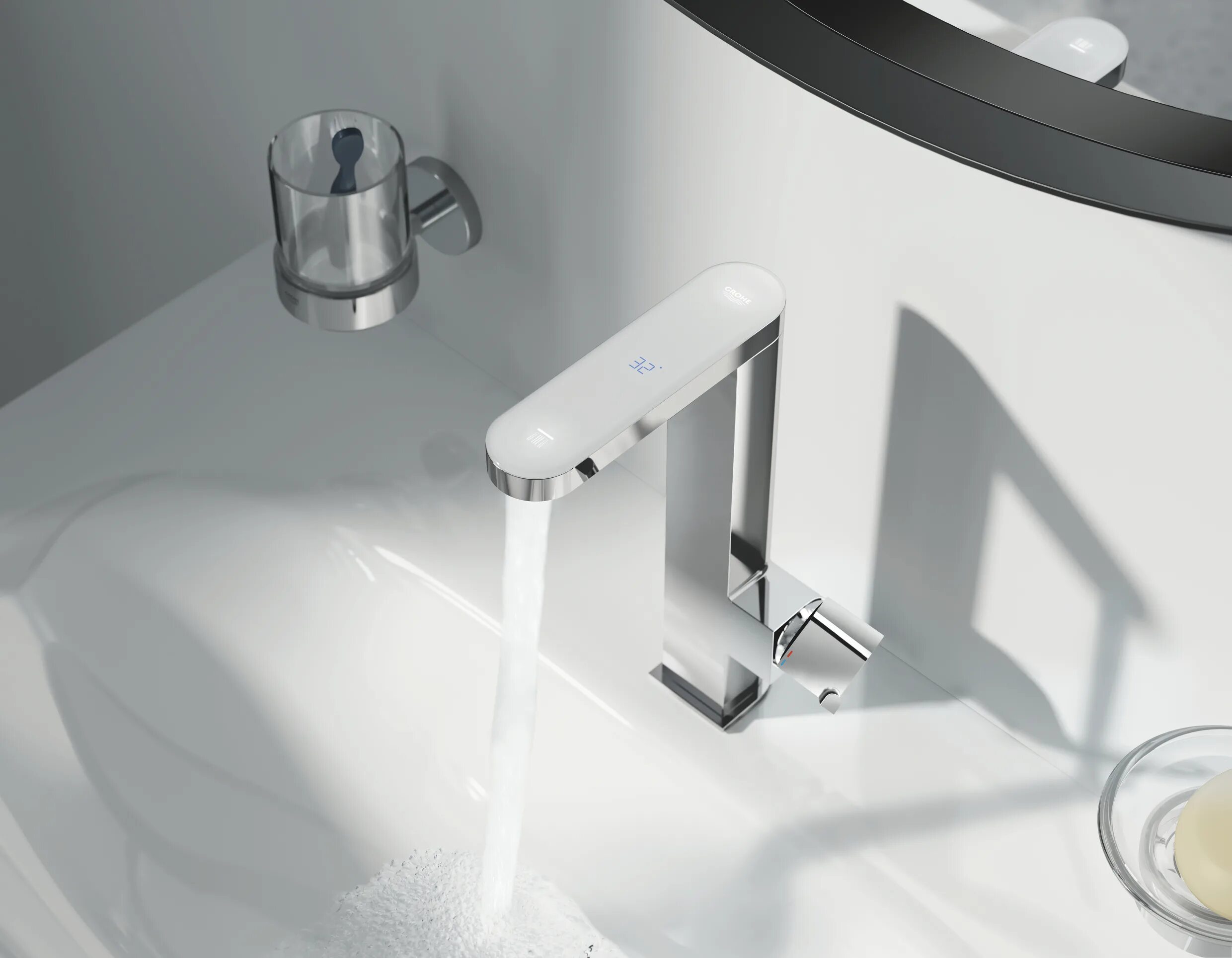 Смеситель для раковины однорычажный с изливом. Grohe Plus 23872003. Смеситель Grohe Plus 23872003. Смеситель для раковины Grohe Plus 33163003. Смеситель Грое для умывальника.