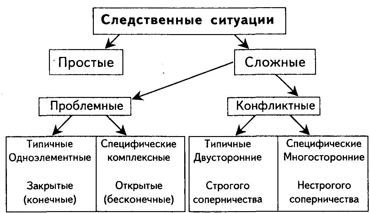 Содержание следственной ситуации