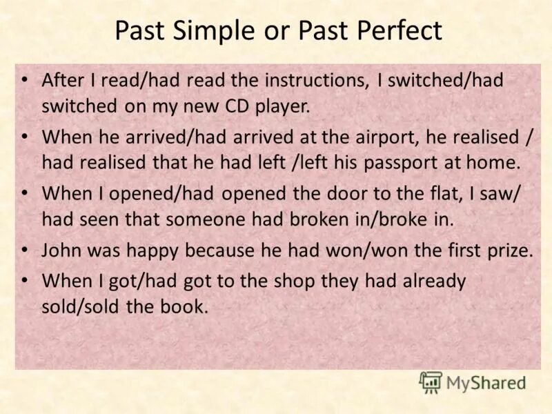 Глаголы настоящего и прошедшего времени в английском языке. Английский язык modal perfect. By the time arrived had arrived. By the time. In time on time разница на английском.