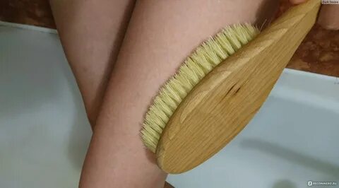 Как использовать сухую щетку