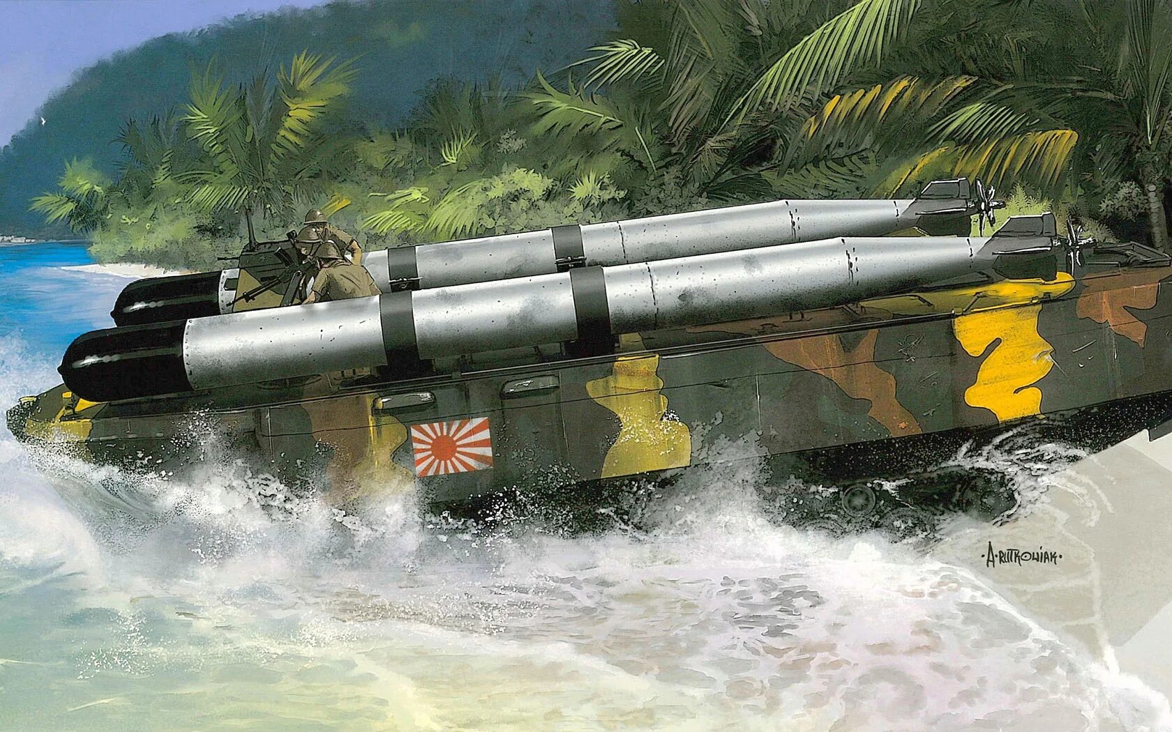 Плавающий бронетранспортер type 4 ka-tsu. Амфибийный бронетранспортер тип 4 ка-тсу. Ши тцу чемпион мира. Type 4 ka-tsu. Ка цу.