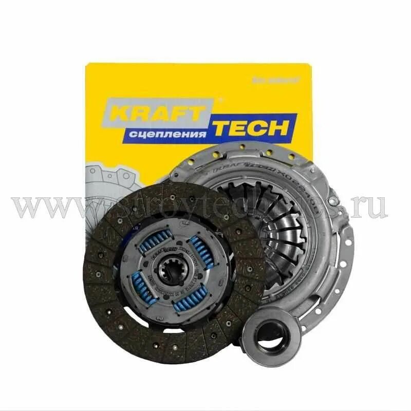 'W04240d KRAFTTECH сцепление ГАЗ сб дв.406 Kraft Tech. Сцепление дв.405 Kraft. Диск сцепления крафт Газель 405 артикул. KRAFTTECH w04240c9.