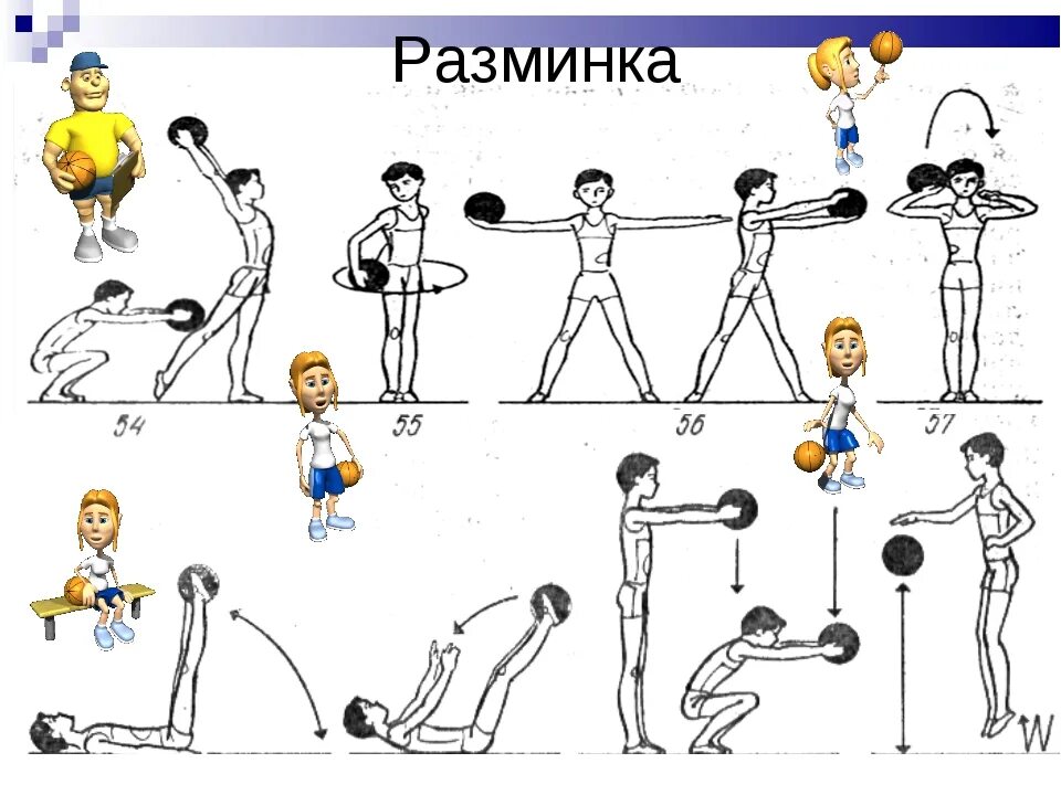 Рисунки ору. Разминочный комплекс упражнений с баскетбольным мячом. Комплекс упражнений с мячом по физкультуре 3 класс. Комплекс упражнений по физической культуре 4 класс. Комплекс общеразвивающих упражнений с мячом по физкультуре.