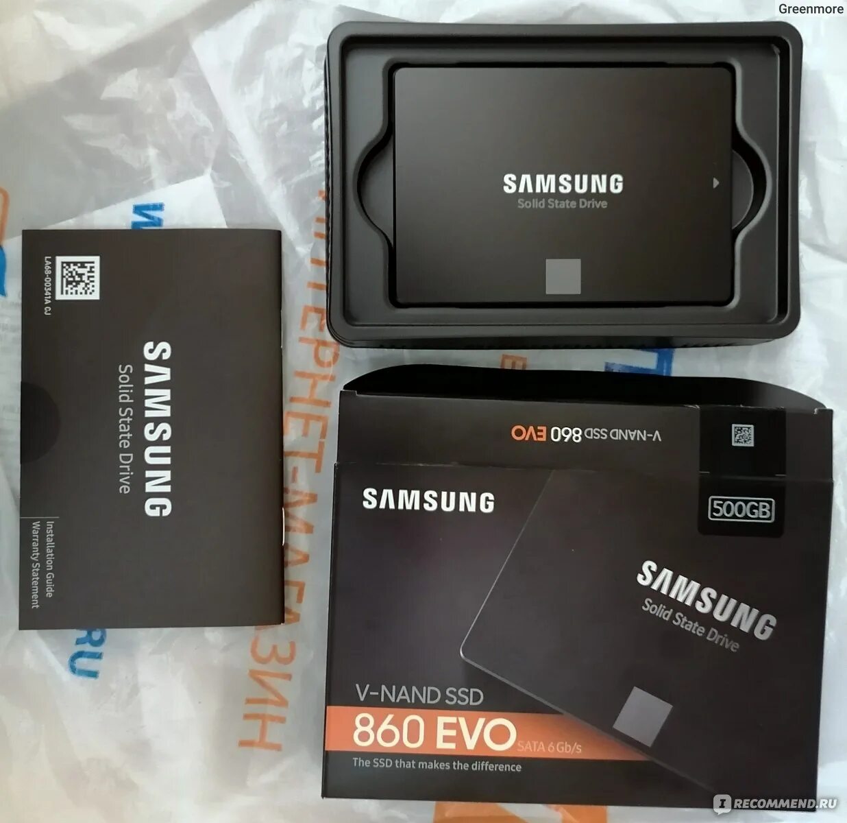 Накопителей samsung 860 evo