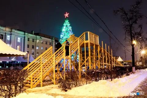 Новогодняя горка