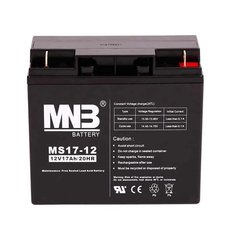 Battery 17 12. Аккумулятор MNB MS 17-12. Аккумуляторная батарея MNB hr1234w. АКБ 12 17. Аккумулятор MNB MS 7.2-12 (12v / 7.2Ah).