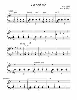 Перевод песни via con me