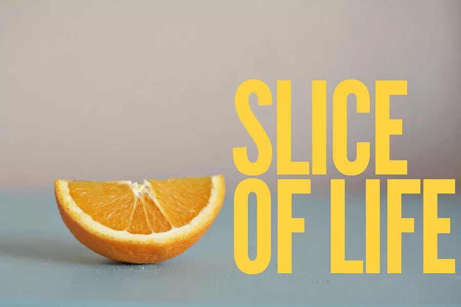 Реклама Slice of Life. Жанр рекламы Slice of Life. Slice of Life логотип.