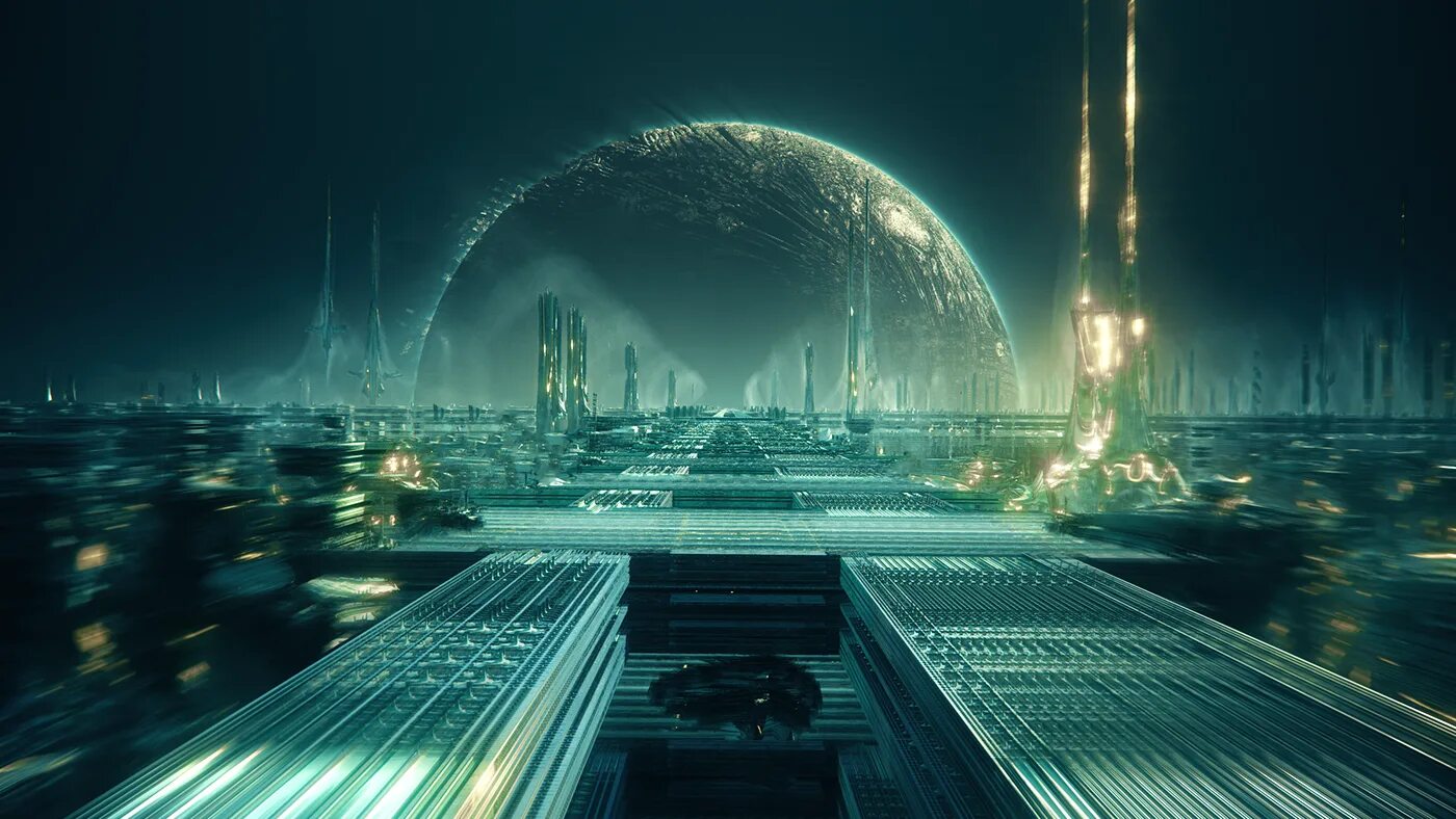 Новые современные цивилизации. Инопланетные цивилизации. Инопланетный город. Космическая цивилизация. Город будущего.