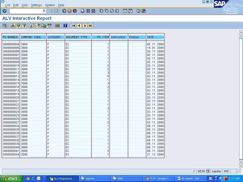 Grid sap