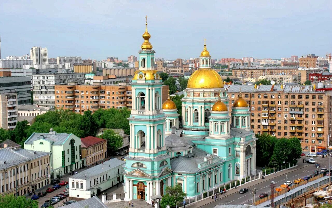 Сайт московской церкви. Храм на Бауманской в Москве Елоховский.