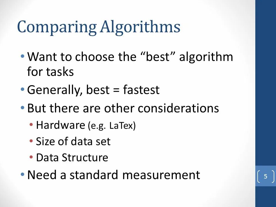 Algorithms article. Algorithms article