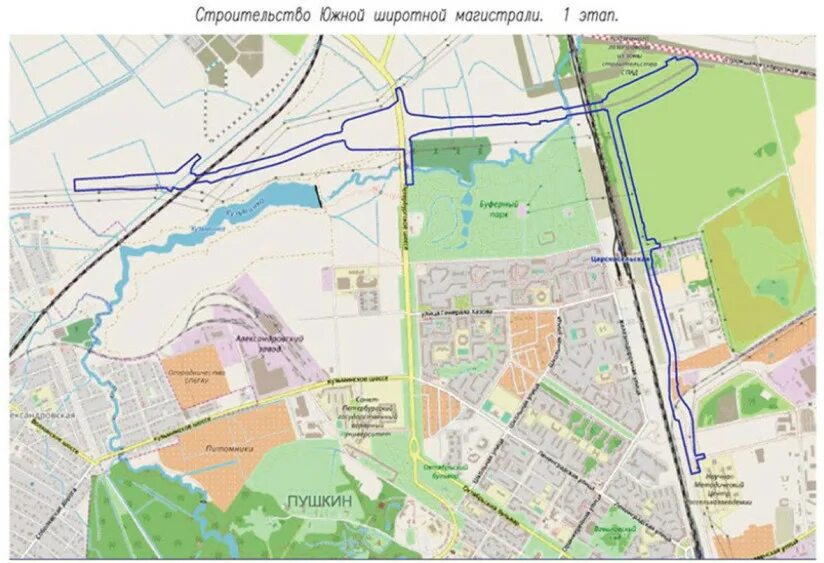 Волхонское шоссе на карте санкт петербурга. Южно Широтная магистраль СПБ на карте. Южная Широтная магистраль на карте. План Южной Широтной магистрали СПБ. Южная Широтная магистраль Пушкин.