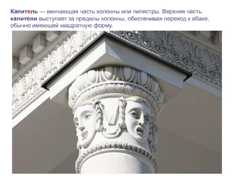 Капитель чертеж. Капитель-импост. 202. 15. Эхин в архитектуре.