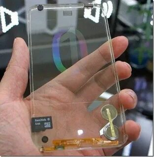 Samsung прозрачный телефон