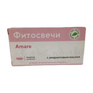 Свечи амарантовые инструкция отзывы