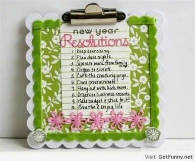 Do you make new year resolutions why