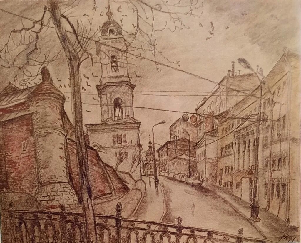 Старинные рисунки. Куманьков Евгений Иванович. Куманьков Евгений Иванович (1920-2012). Евгений Куманьков картины. Евгений Куманьков художник Старая Москва.