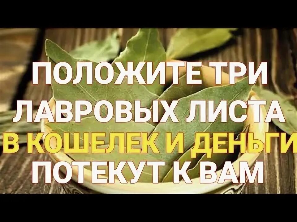 Лавровый лист для привлечения денег и удачи. Лавровый лист в кошельке для привлечения денег.