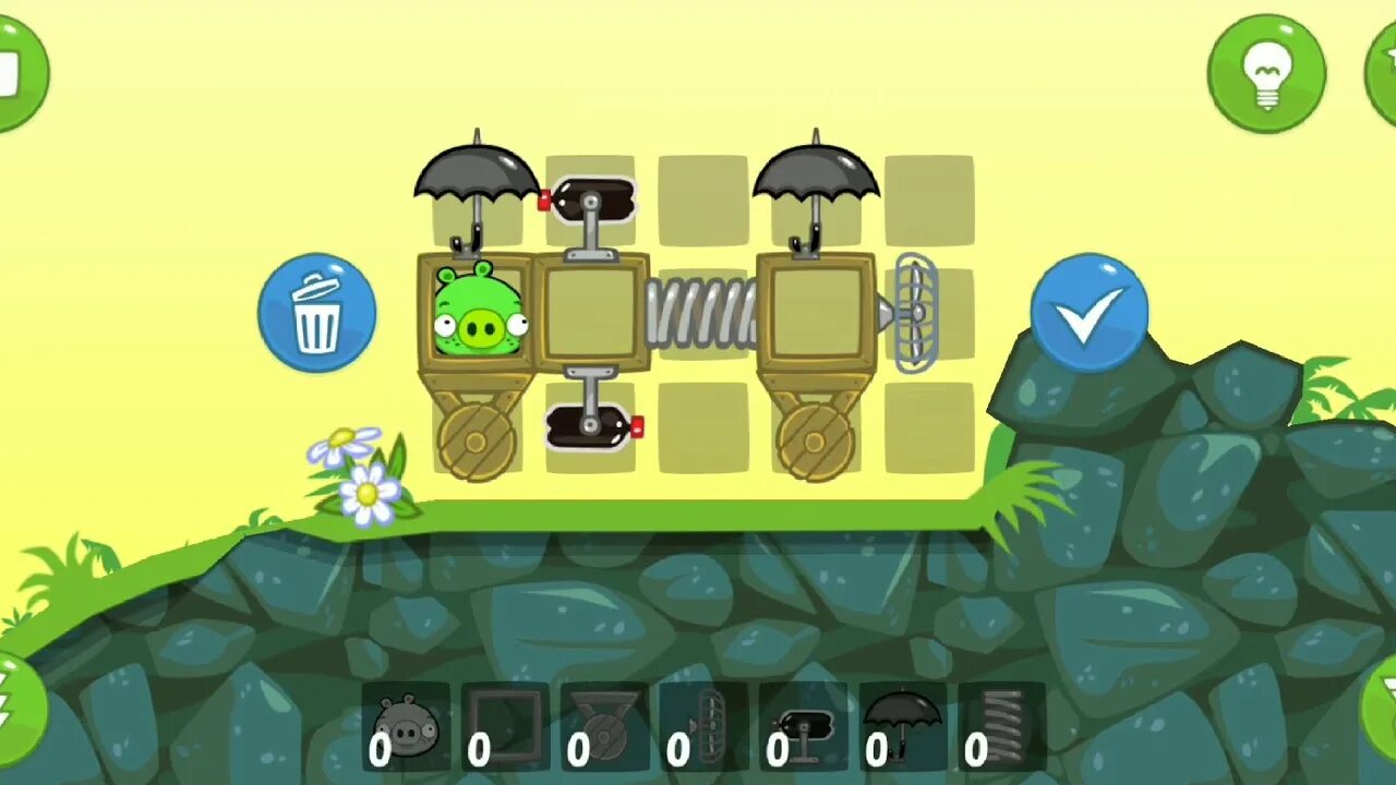 Игра Bad Piggies (2012). Bad Piggies уровень. Бед пигес 1-7. Bad Piggies 1.6.1. Проходим bad piggies