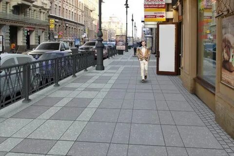 Спб тротуар