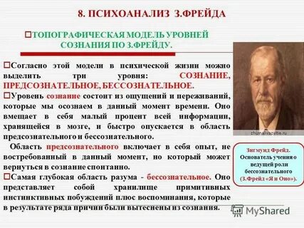 Роль бессознательного в жизни человека