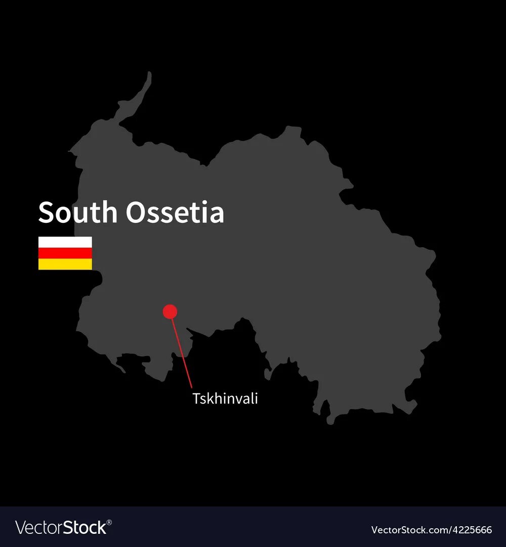 Карта южной осетии с флагом. Южная осетия очертания на карте. Карта северной осетии контур. Южная осетия карта контур. Контур южной осетии.