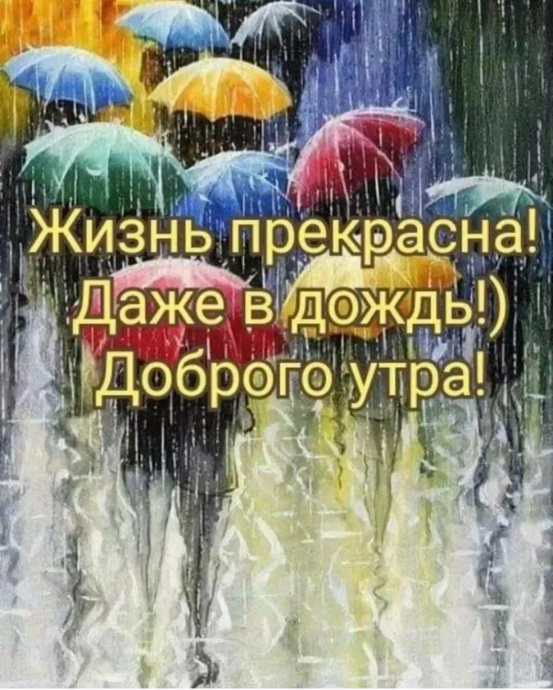 Добрые пожелания в дождливый день. Хорошего настроенв любую погоду. С добрым дождливым утром пожелания. Доброе утро в дождливую погоду.