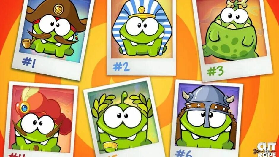 Cut the rope персонажи