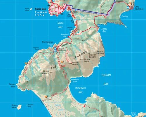 Bay map