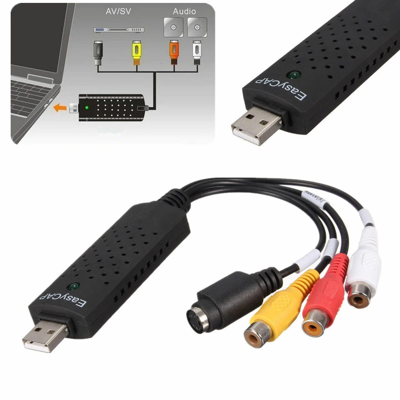 Программа easy cap. Адаптер для видеозахвата easycap. easycap usb 2.0. usb 2.0 видеозахвата easycap оцифровка видеокассет.. адаптер видеозахвата hdmi usb 2.0 1080p.